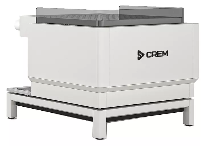 Кофемашина Crem EX3 Mini 1GR Control TA белая, высокая группа, подсветка бариста