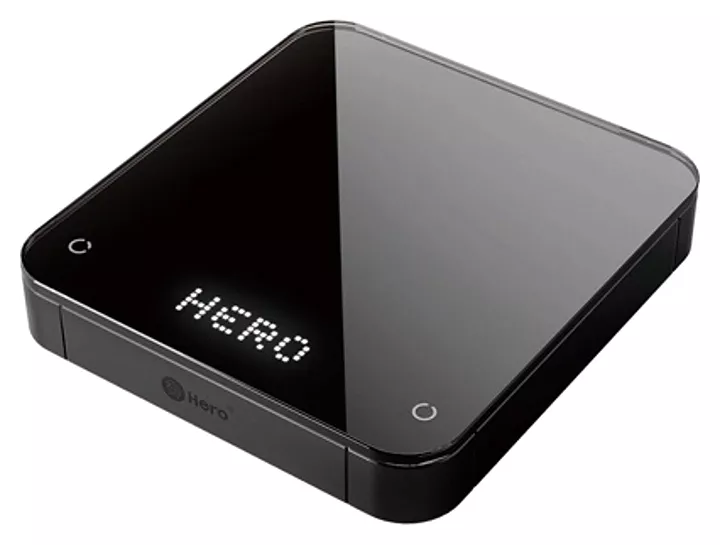 Весы для кофе ZeroHero Coffee scale черные, с силиконовым ковриком