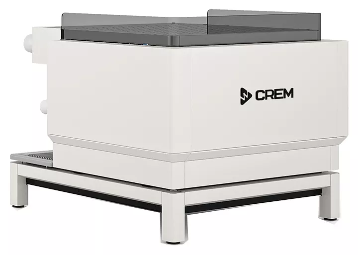 Кофемашина Crem EX3 Mini 2GR Control TA белая, высокая группа, подсветка бариста