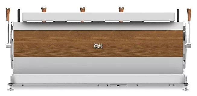 Кофемашина Dalla Corte 1 MC ZERO 3 WW 400 белый, грецкий орех
