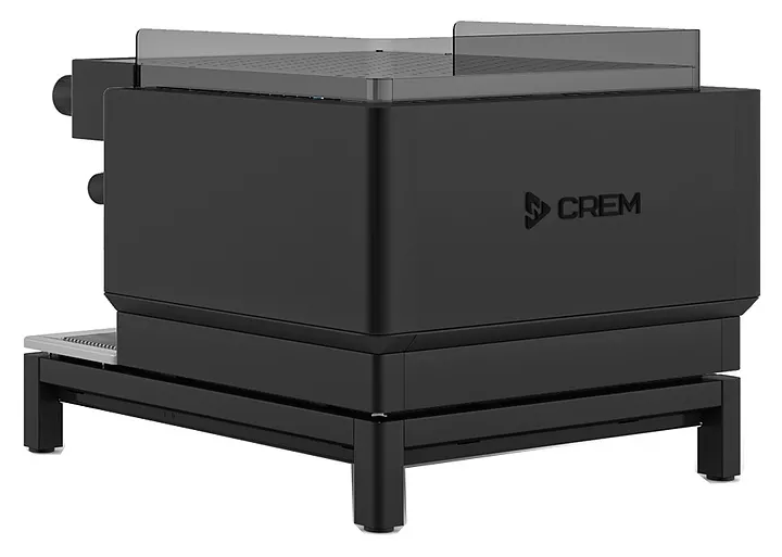 Кофемашина Crem EX3 Mini 2GR Control TA черная, высокая группа, подсветка бариста