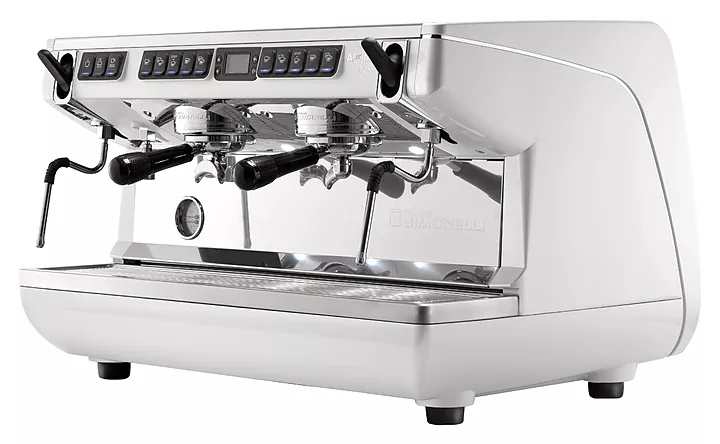 Кофемашина Nuova Simonelli Appia Life XT 2Gr V белая, высокие группы, автомат