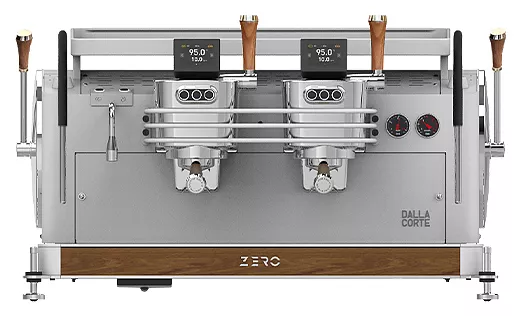 Кофемашина Dalla Corte 1 MC ZEROCL 2 WW 400 белый, грецкий орех