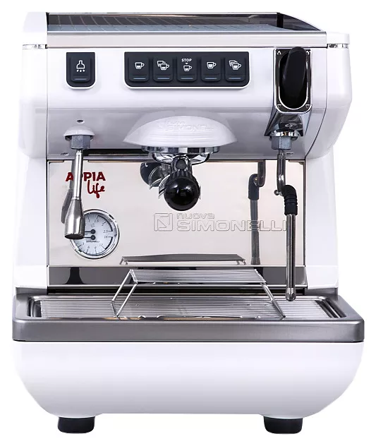 Кофемашина Nuova Simonelli Appia Life 1Gr V белая, высокая группа, автомат