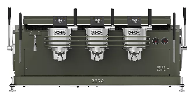 Кофемашина Dalla Corte 1 MC ZEROCL 3 TVO 400 оливковый хаки