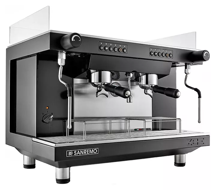 Кофемашина Sanremo Zoe Kompact 2 гр. автомат, чёрная
