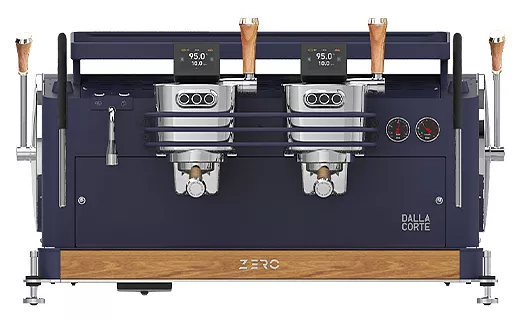 Кофемашина Dalla Corte 1 MC ZEROCL 2 NBO 400 синее море, дуб