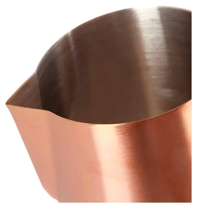 Кувшин для молока (питчер) Classix Pro ElectroSharp на 600 мл, розовое золото