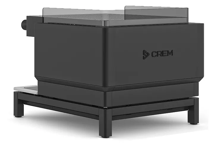 Кофемашина Crem EX3 Mini 1GR Display TA черная, высокая группа