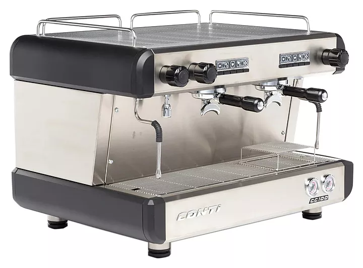 Кофемашина CONTI CC100 Standart 2Gr черная (под высокие стаканы)